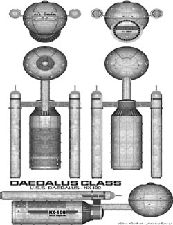 Daedalus Class Starship