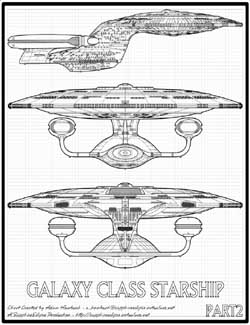 Galaxy Class Starship - II