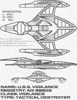 U.S.S. Vigilance NX-98602