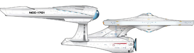 Star Trek New Enterprise Color Schematics