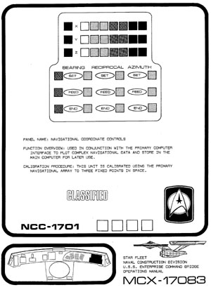 U.S.S. Enterprise NCC-1701 Command Bridge Operations Manual