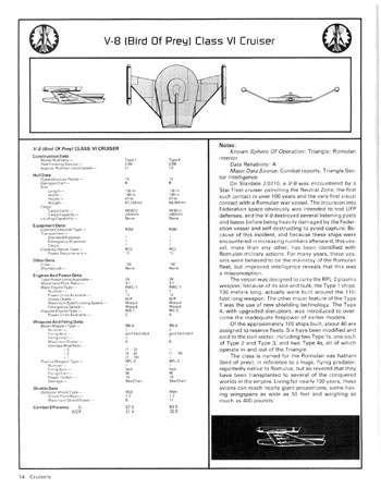 FASA Romulan Ship Recognition Manual