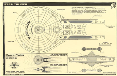 Starfleet Frigate - constellation Class - NCC-1900