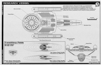 Star Fleet Research Vessel - Oberth Class