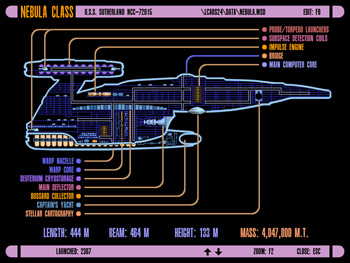 Nebula Class U.S.S. Sutherland NCC-72015