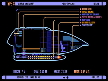 Type 8 Starfleet Shuttlecraft