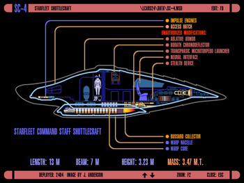 SD-103 Series Starfleet Shuttlecraft