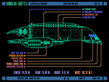 Romulan Shuttle - Interstellar Runabout