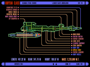 Vor'Cha Class Klingon Attack Cruiser