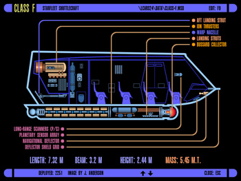 Class F Starfleet Shuttlecraft