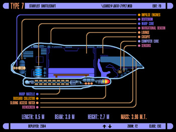 Type 7 Starfleet Shuttlecraft