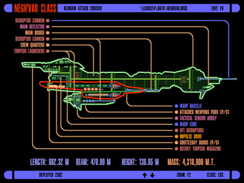 Negh'Var Class Klingon Attack Cruiser