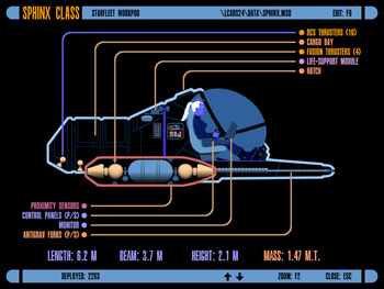 Sphinx Class - Starfleet Workpod