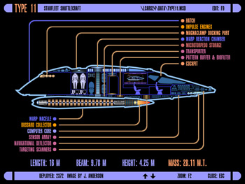 Type 11 - Starfleet Shuttlecraft