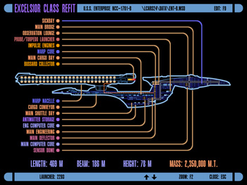 Excelsior Class Refit U.S.S. Enterprise NCC-1701-B