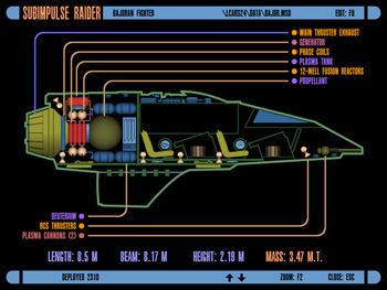 Sub-Impulse Raider - Bajoran Fighter