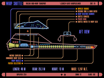 Warp Shuttle: Vulcan High-Warp Transport