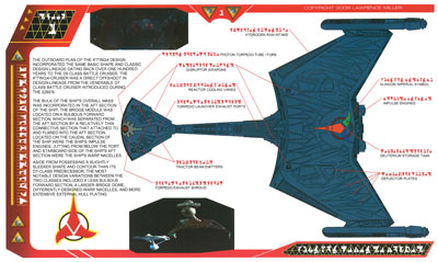 Klingon K'T'Inga Heavy Cruiser Blueprints