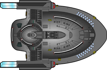 Quantum Class Starship - U.S.S. Swiftwind NCC-86513