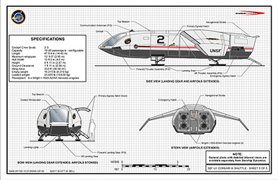 Curtiss/Supermarine DY-255NX Interplanetary Transport