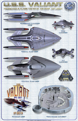 U.S.S. Valiant - Prometheus Class Tactical Cruiser