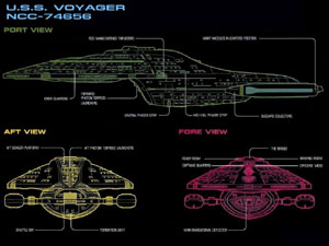 U.S.S. Voyager NCC-74656