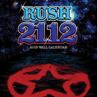 Rush 2016 Wall Calendar