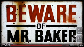 Neil Peart featured in Beward of Mr. Baker