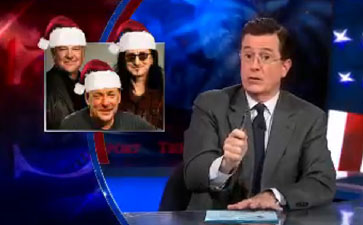 Rush Reference on The Colbert Report