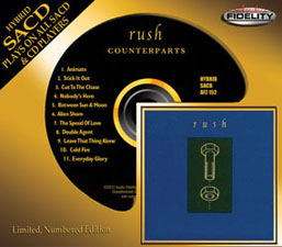 SACD Version of Rush's Counterparts Coming in December