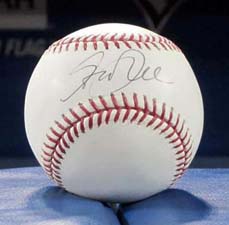 Geddy Lee Autographed Baseball