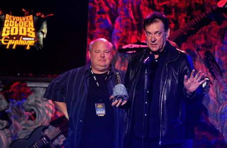 Rush receives Revolver Golden Gods Lifetime Achievement Award