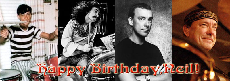 Neil Peart Celebrates His 64th Birthday Today