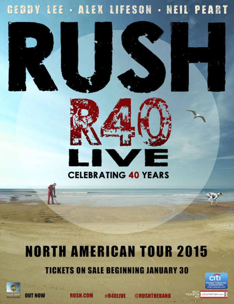 Rush To Film R40 Live Tour in Toronto (YYZ)