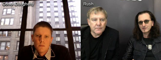 Wall Street Journal Hosts a Live Chat with Rush Today