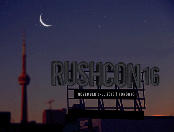 RushCon16 Dates Announced