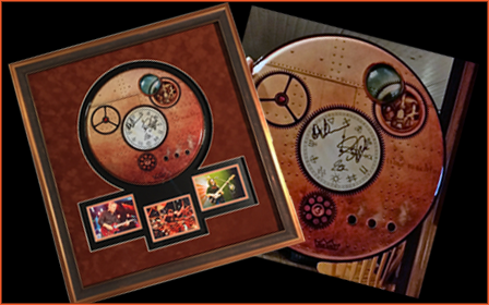 Enter to Win a Signed Rush Time Machine Drumhead