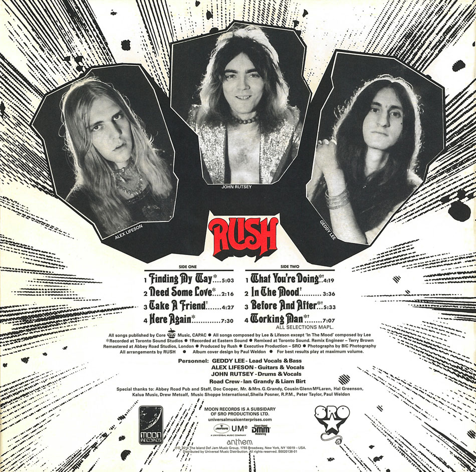 Rush ReDISCovered 40th Anniversary