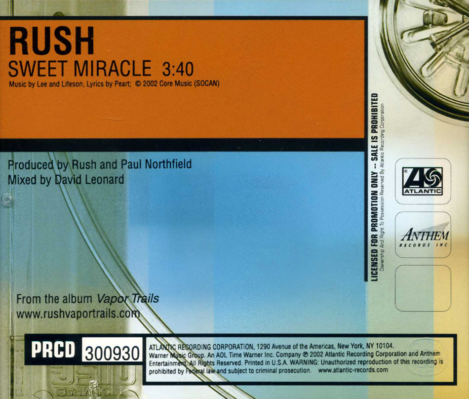 Rush: Sweet Miracle