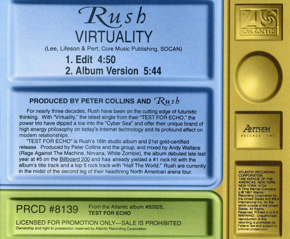 Rush: Virtuality