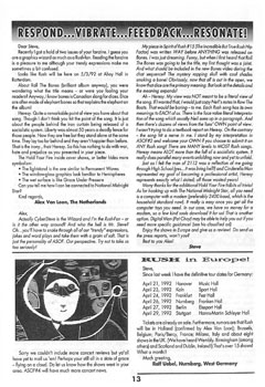 A Show of Fans - Rush Fanzine - Issue #3 - Page 13