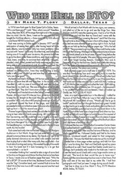 A Show of Fans - Rush Fanzine - Issue #3 - Page 8
