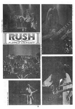 A Show of Fans - Rush Fanzine - Issue #3 - Page 9