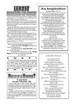 A Show of Fans - Rush Fanzine - Issue #4 - Page 11