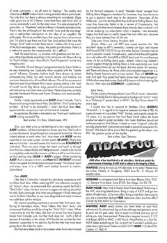 A Show of Fans - Rush Fanzine - Issue #8 - Page 13