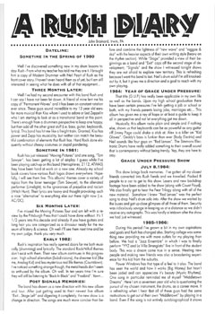 A Show of Fans - Rush Fanzine - Issue #10 - Page 16