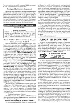 A Show of Fans - Rush Fanzine - Issue #10 - Page 3