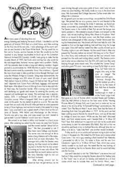 A Show of Fans - Rush Fanzine - Issue #12 - Page 5