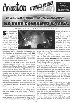 A Show of Fans - Rush Fanzine - Issue #14 - Page 16