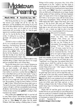 A Show of Fans - Rush Fanzine - Issue #14 - Page 20